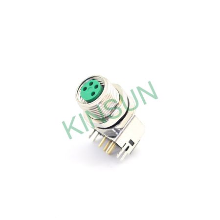 M8 Right-Angled Female 4Pin Connector